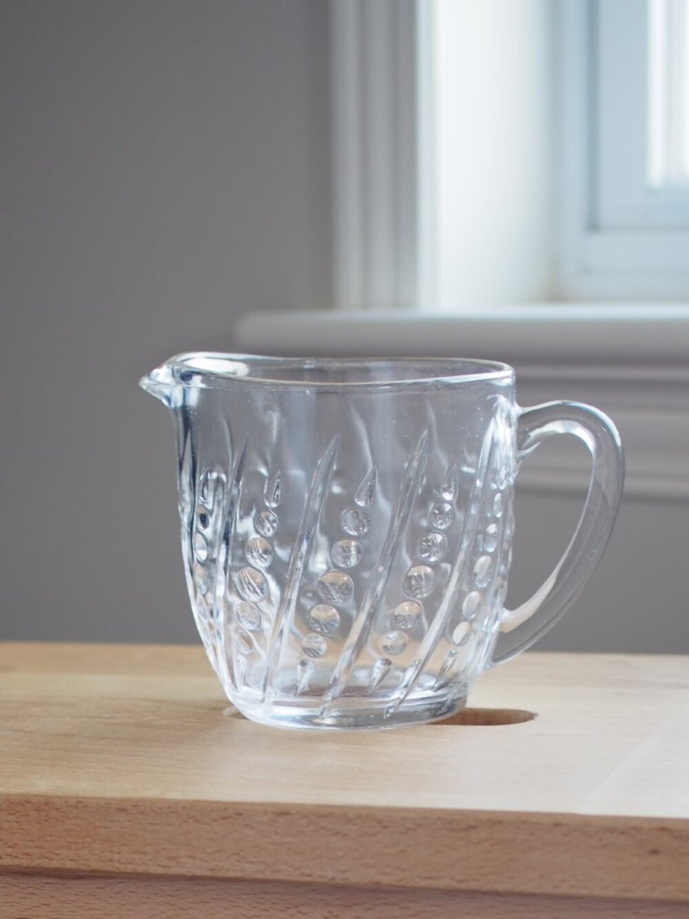 Anchor Hocking | Vintage 40s/50s Glass Milk/Creamer Pitcher